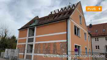 Im Mindelheimer Stadtgraben wird ein Haus abgerissen - Augsburger Allgemeine