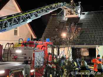 Dachstuhlbrand - Rauchwolken über Heinersreuth - kurier.de