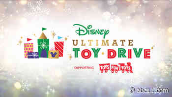 Donate to the Ultimate Toy Drive for Toys for Tots online or in downtown Raleigh