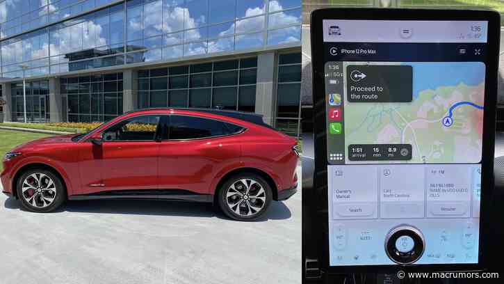 Review: 2021 Ford Mustang Mach-E Brings Wireless CarPlay to a Huge Infotainment Display