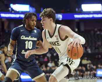 LaRavia scores 24, leads Wake Forest to 95-59 win - Toronto Star