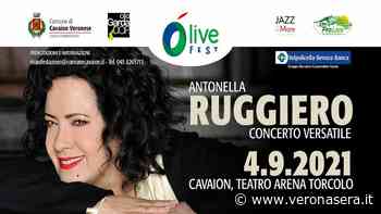 Antonella Ruggiero in concerto al Teatro Arena Torcolo di Cavaion Veronese per WardaGarda - Verona Sera