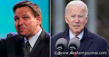 DeSantis Owns Joe Biden in Hilarious Stunt, Leftists Fuming