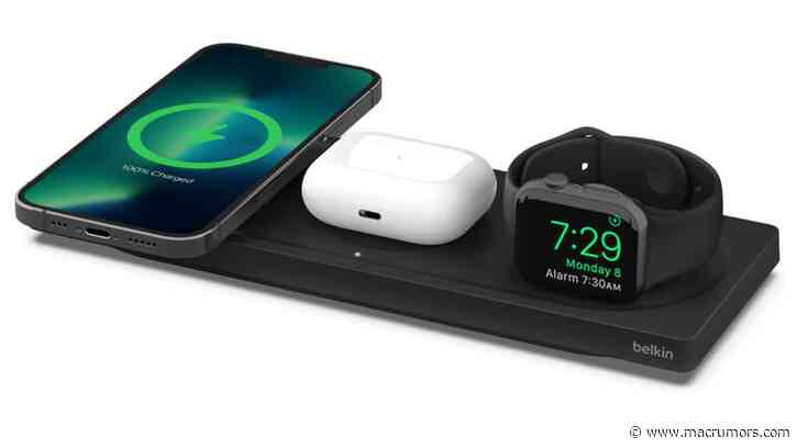 Belkin Launches $150 3-in-1 Charger With Fast Charging for Apple Watch Series 7