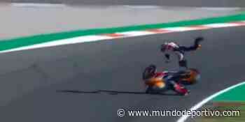 Pol Esparagaró, al hospital tras una durísima caída en los terceros libres - Mundo Deportivo