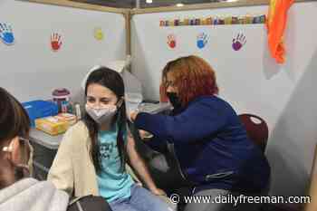 Number of children vaccinated against coronavirus at Ulster County-run site tops 1,000 - The Daily Freeman