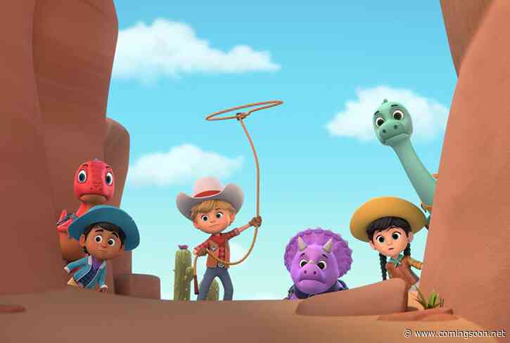 Exclusive Dino Ranch Clip From the ‘Family Feud’ Episode