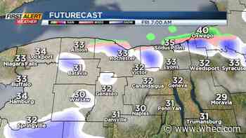 First Alert Weather: Lake flakes return tonight &amp; Friday