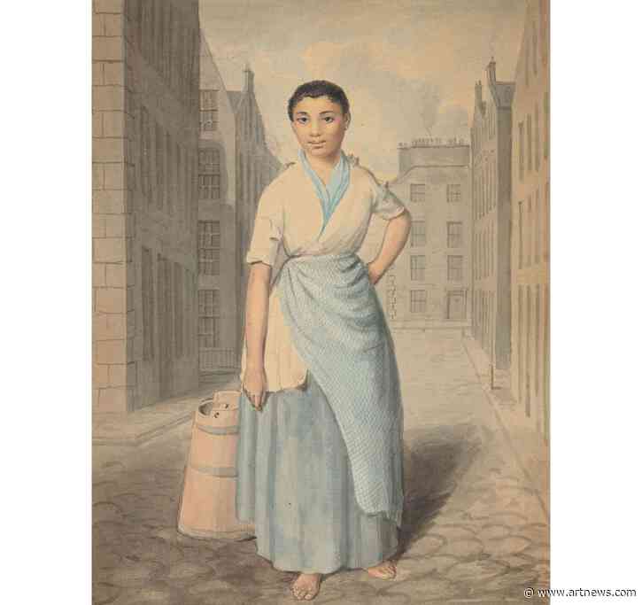 Rare 18th-Century Watercolor Depicting Black Woman Acquired by National Galleries of Scotland
