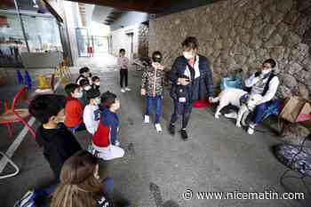 Les enfants de Villeneuve-Loubet apprennent à guider les personnes non-voyantes