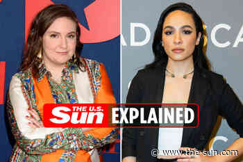 What did Lena Dunham say to Aurora Perrineau?... - The Sun