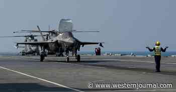 US Navy Races Against the Russians After $135 Million Stealth Jet Crashes in International Waters