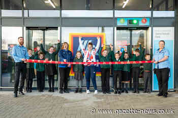 In pictures: New Aldi store opens at Stane Park in Colchester with help from Olympic star - Gazette