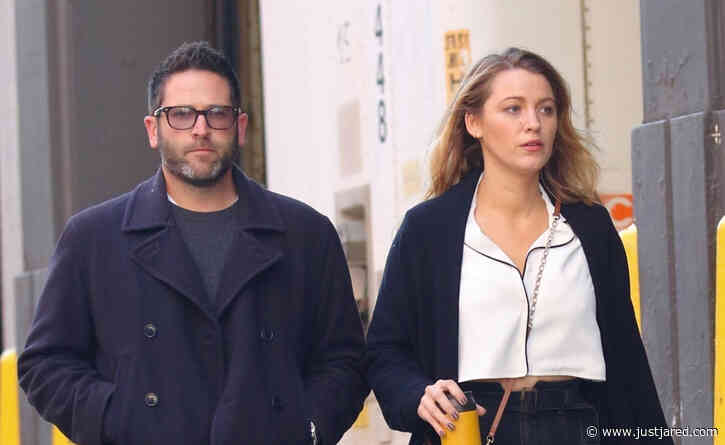 Blake Lively Spotted During Afternoon Outing with Her Manager