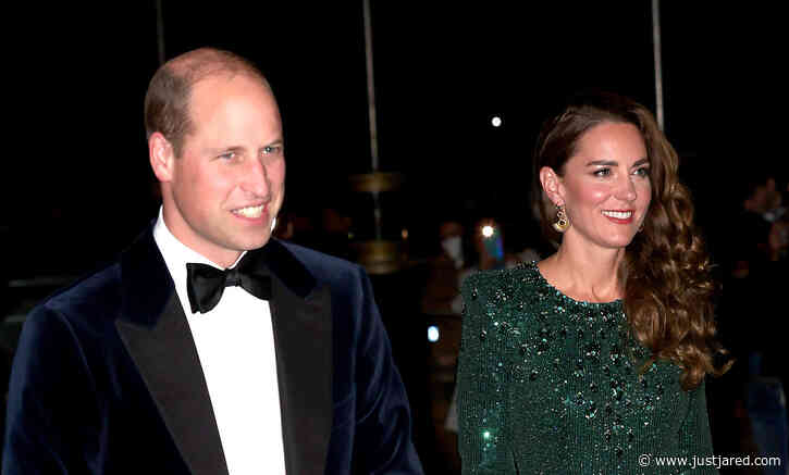Kate Middleton Sparkles & Shines in Gorgeous Green Gown at Royal Variety Performance with Prince William!