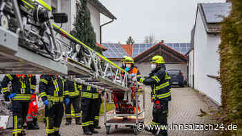 Spezialgerät hilft bei komplizierter Personenrettung in Garching an der Alz - innsalzach24.de