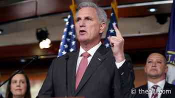 McCarthy delays swift passage of spending plan with lengthy floor speech