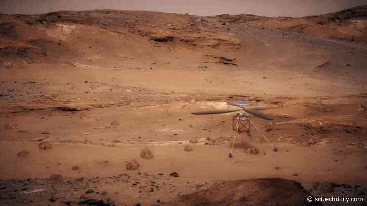 NASA Ingenuity Mars Helicopter Preparing To Glide Over “Raised Ridges” and Land Near Edge of “South Séítah”