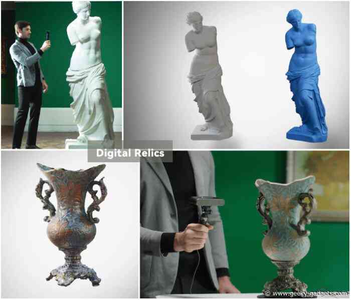 Revopoint POP 2 lightweight 3D scanner creates digital assets from real-life