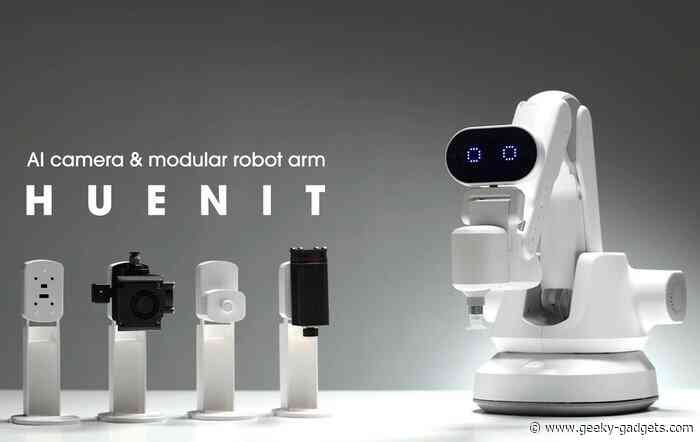 HUENIT modular robot assistant with AI vision
