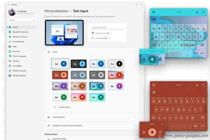 Windows 11 Insider Preview Build 22504 features IME, emoji panel, and voice input