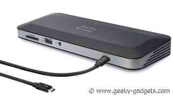 Accell Thunderbolt 4 docking station $299