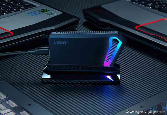 Lexar Blaze SL660 gaming portable external SSD