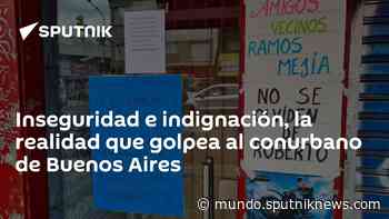Inseguridad e indignación, la realidad que golpea al conurbano de Buenos Aires - Sputnik Mundo