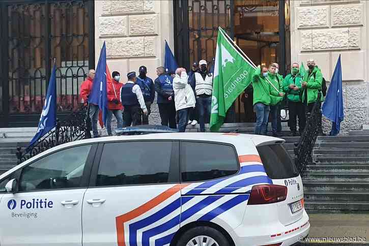 Nieuwe vakbondsacties van politie: Brussels justitiepaleis later geopend, vluchten vertraagd op Zaventem en hinder in Leuven en Tongeren