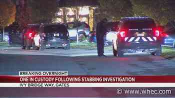 Police: Person in custody after stabbing at Gates home