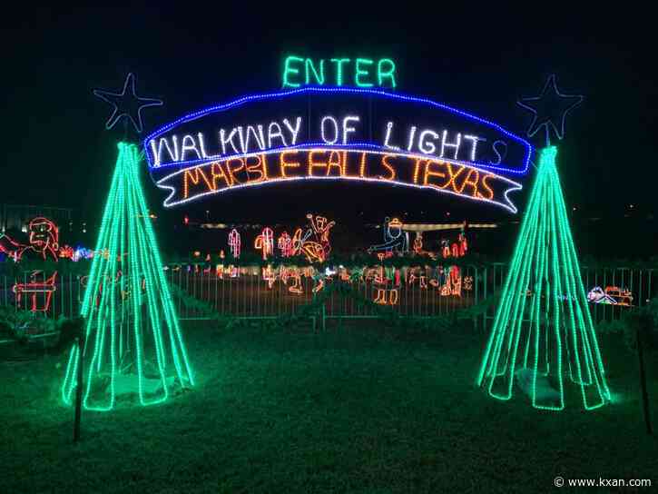 Walkway of Lights returns for 31st year in Marble Falls