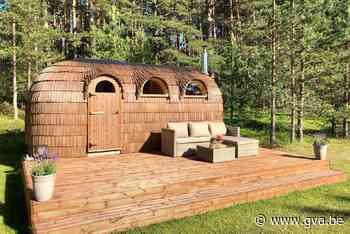 Campinguitbater verdeelt Estse minihuisjes en sauna's - Gazet van Antwerpen
