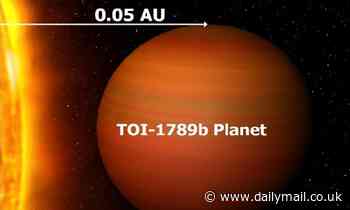 'Hot Jupiter' exoplanet with a quick orbit of just 3.2 DAYS discovered