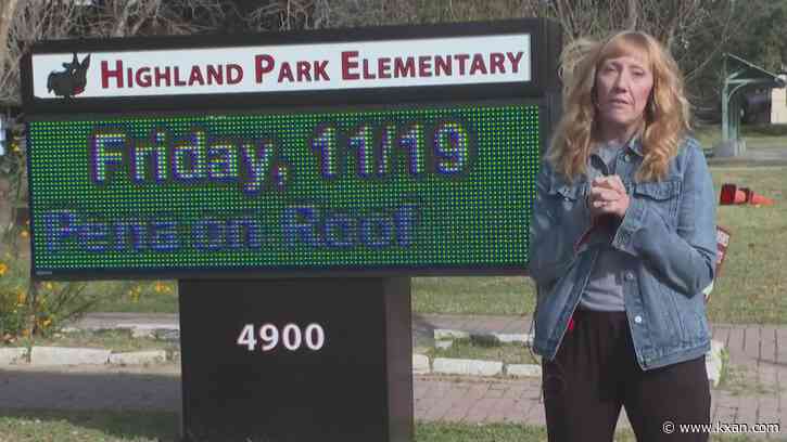 AISD principal working from roof to raise money for students, families in need