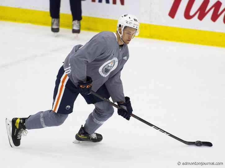 Edmonton Oilers recall hot shot rookie from Bakersfield, as Slater Koekkoek is out with injury