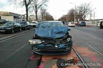 Unfall Dresden: Frau bei Auffahrunfall in Dresden verletzt - Sächsische.de