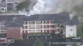 Fire Breaks Out Friday Inside Plantation Apartment Building