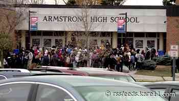 Armstrong students hold walkout over alleged racist incident involving teacher