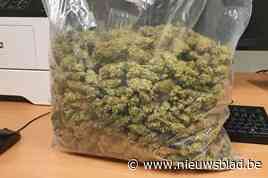 Meer dan kilogram wiet gevonden in wagen na wilde achtervolging