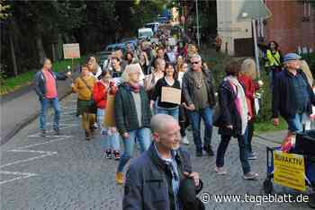 400 Teilnehmer bei Demo in Stade gegen Impfzwang - Stade - Stader Tageblatt - Tageblatt-online