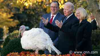 Biden pardons Peanut Butter and Jelly in his first presidential turkey pardon