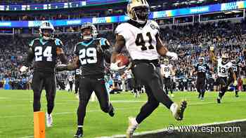 Short-handed Saints rule out Kamara vs. Eagles