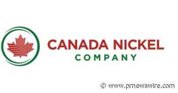 Canada Nickel to Host Conference Call on November 22, 2021