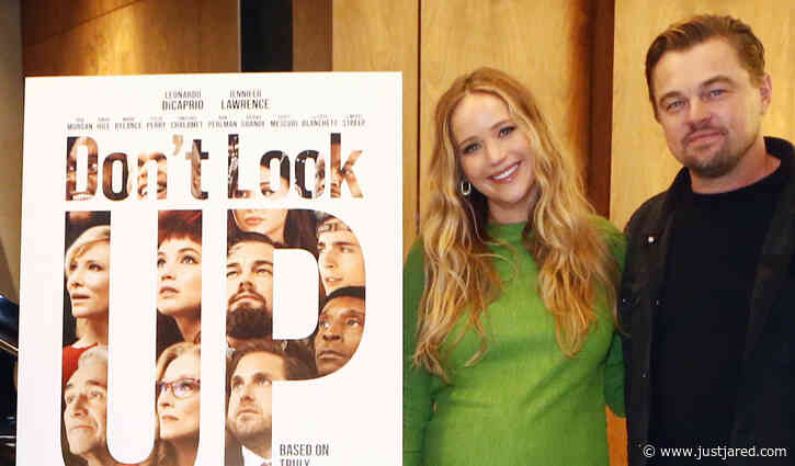 Pregnant Jennifer Lawrence Is Glowing in Green Mini-Dress at 'Don't Look Up' Screening!