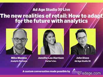 Watch live on Dec. 9 at 12 p.m. EST: The new realities of retail: How to adapt for the future with analytics