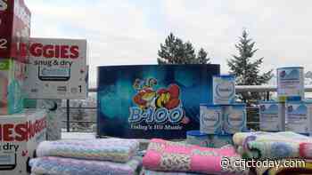 Kamloops shows record-breaking generosity for food bank at B-100 Basics for Babies - CFJC Today Kamloops