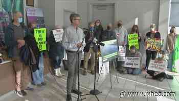 Residents rally against proposed cryptocurrency mining facility on Seneca Lake