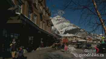 The holiday spirit is sweeping over Banff