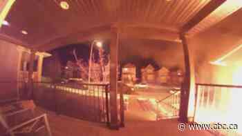 Footage released of suspected arson that damaged multiple Calgary homes as police search for clues