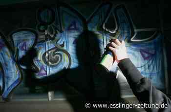 Ostfildern: Auf frischer Tat ertappt: Mutmaßliche Graffiti-Sprayer beschmieren Schulgelände - Ostfildern - esslinger-zeitung.de